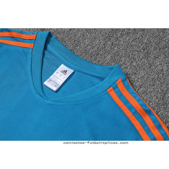 Chandal del Manchester United Manga Corta 2022-2023 Azul - Pantalon Corto